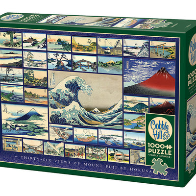 Jigsaw Puzzles, Cobble Hill: Hokusai 1000pc Compact Puzzle