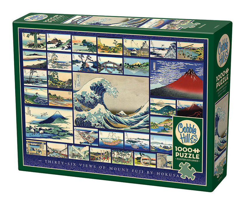 Cobble Hill: Hokusai 1000pc Compact Puzzle