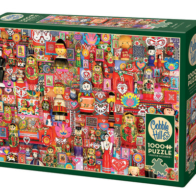 Jigsaw Puzzles, Cobble Hill: Dollies 1000pc Puzzle