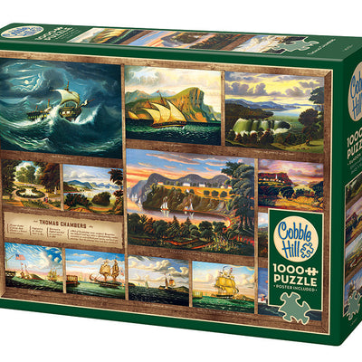 Jigsaw Puzzles, Cobble Hill: Thomas Chambers 1000pc Compact Puzzle