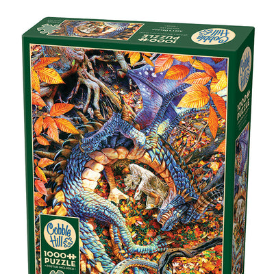 Jigsaw Puzzles, Cobble Hill: Abby's Dragon 1000pc Compact Puzzle