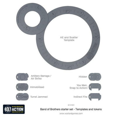 Accessories, Bolt Action Templates