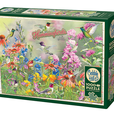 Jigsaw Puzzles, Cobble Hill: Hummingbirds 1000pc Compact Puzzle