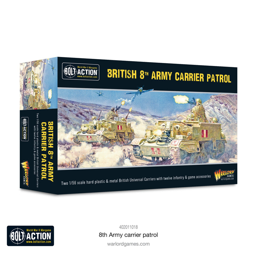 Bolt Action: 8th Army Carrier Patrol