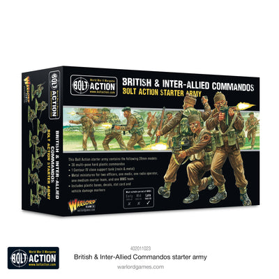 Warlord Games, Bolt Action: British & Inter-Allied Commandos Starter Army