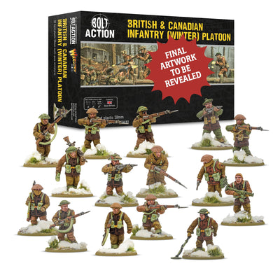All Products, Bolt Action: British & Canadian Infantry Winter Platoon
