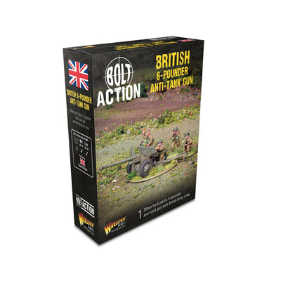 Miniatures, Bolt Action: British 6-Pounder Anti-Tank Gun