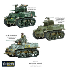 Bolt Action: M5 Stuart Platoon