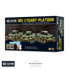 Bolt Action: M5 Stuart Platoon
