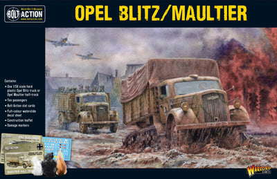 Miniatures, Opel Blitz/Maultier Transport