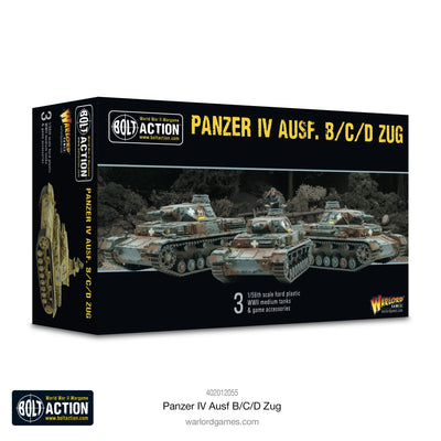 Miniatures, Panzer IV AUSF B/C/D ZUG