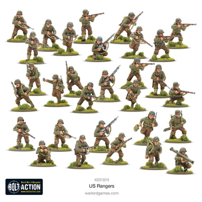 Miniatures, Bolt Action: US Rangers