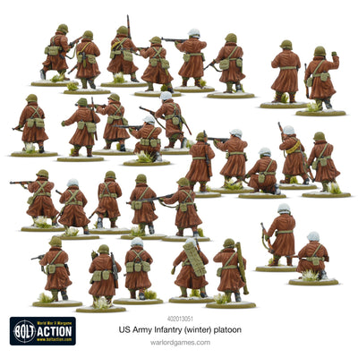 All Products, Bolt Action: US Army Infantry Winter Platoon