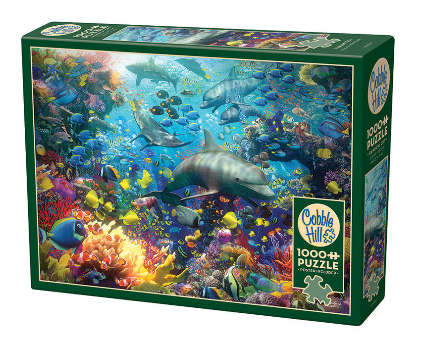 Cobble Hill: Vibrant Sea 1000pc Puzzle