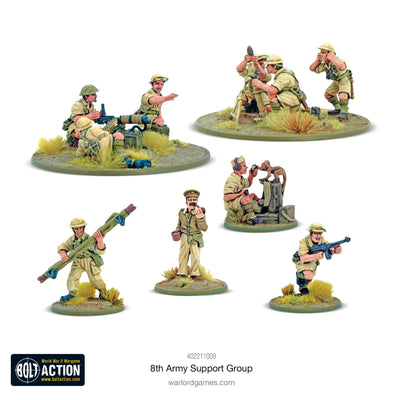 Miniatures, Bolt Action: 8th Army Support Group