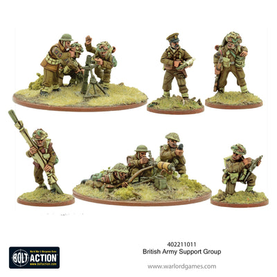 Miniatures, Bolt Action: British Army Support Group