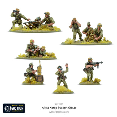 Miniatures, Bolt Action: Afrika Korps Support Group