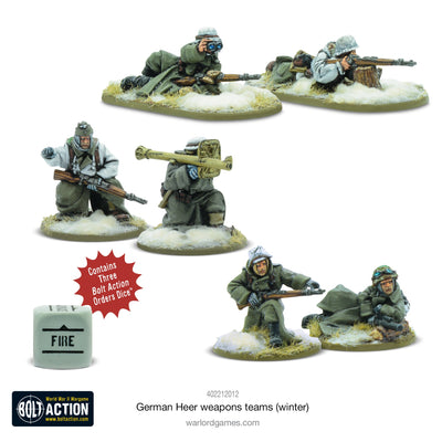 Warlord Games, Bolt Action: German Heer Winter Weapons Teams