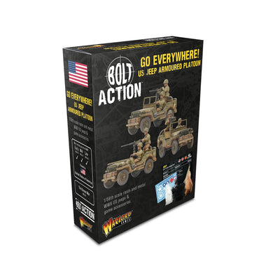 All Products, Bolt Action: Go Everywhere! US Jeep Armoured Platoon