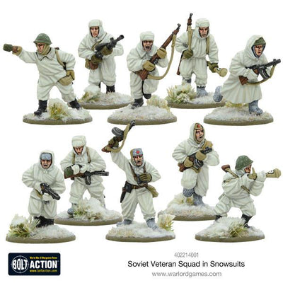 All Products, Bolt Action: Soviet Veteran Squad in Snowsuits