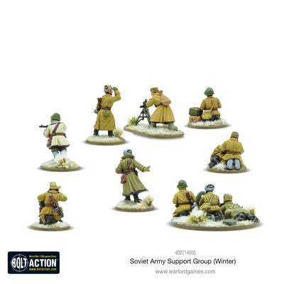 Miniatures, Bolt Action: Soviet Army Support Group Winter