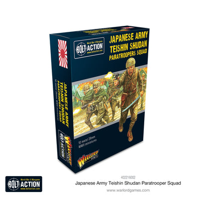 Miniatures, Bolt Action: Japanese Teishin Shudan Paratrooper Squad