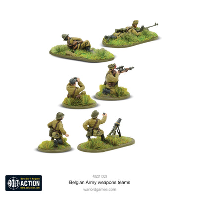 All Products, Belgian Army Weapons Teams