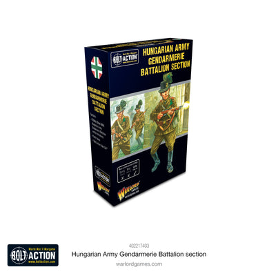 Miniatures, Bolt Action: Hungarian Army Gendarmerie Battalion Section