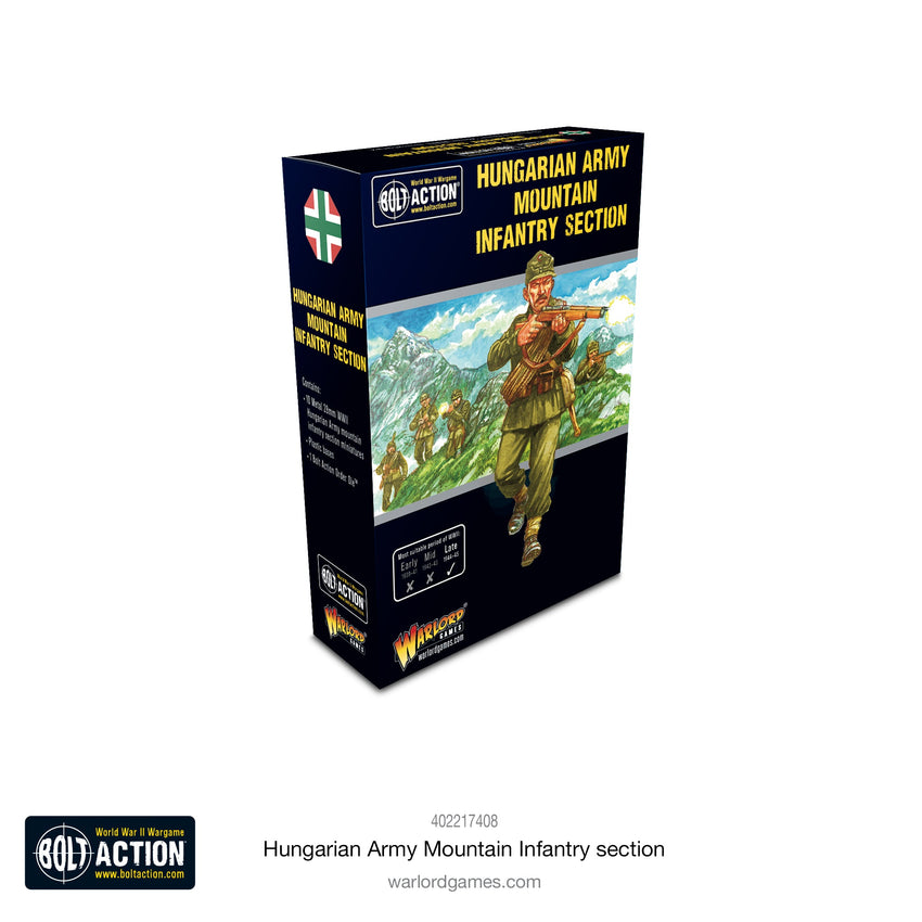 Bolt Action: Hungarian Army Mountain Infantry Section