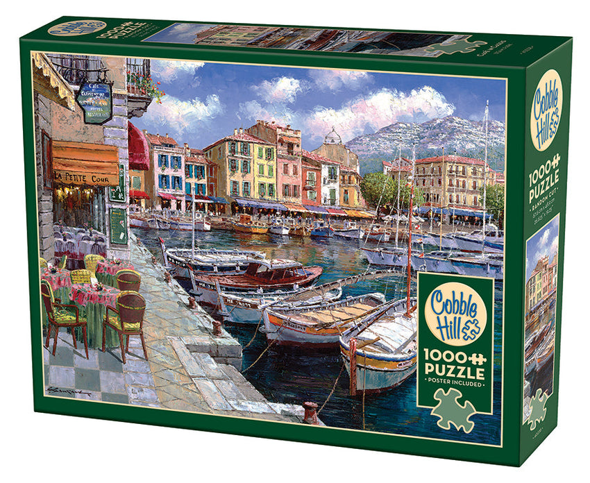 Cobble Hill: Cafe in Cassis 1000pc Compact Puzzle