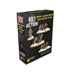 Bolt Action: British & Canadian Infantry Winter Heavy Weapons Platoon