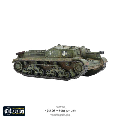 Miniatures, Bolt Action: Hungarian 43M Zrinyl II Assault Gun