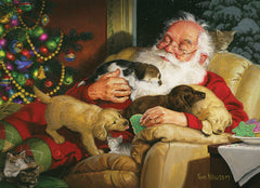 Cobble Hill: Santa's Quiet Time 1000pc Compact Puzzle