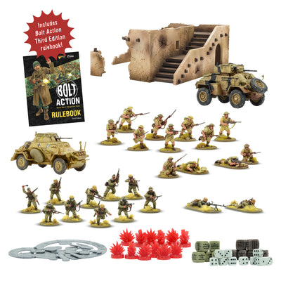 Miniatures, Bolt Action: A Gentleman's War Starter Set – Third Edition