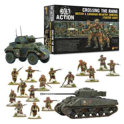 All Products, Bolt Action: Crossing the Rhine British & Canadian infantry Winter Starter Army