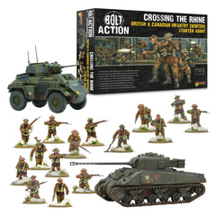Bolt Action: Crossing the Rhine British & Canadian infantry Winter Starter Army