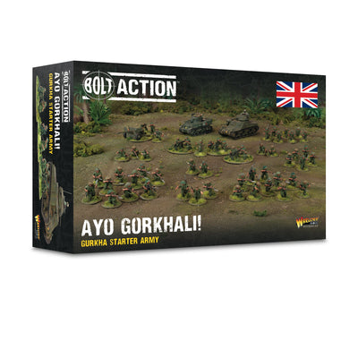 Miniatures, Bolt Action: Ayo Gorkhali! – Gurkha Starter Army