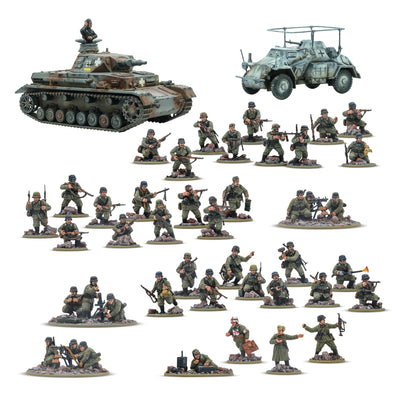 Warlord Games, Bolt Action: Rattenkrieg – German Veteran Infantry Starter Army