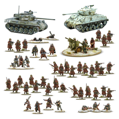 Miniatures, Bolt Action: US Army Winter Starter Army