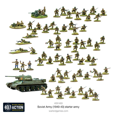 Miniatures, Bolt Action: Soviet Starter Army 1940-43