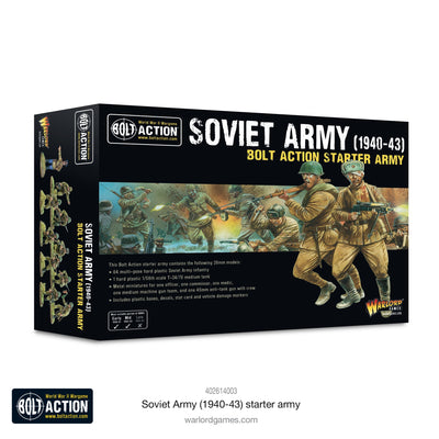 Miniatures, Bolt Action: Soviet Starter Army 1940-43