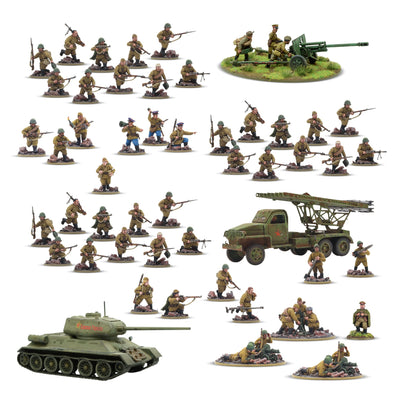 Miniatures, Bolt Action: Forward to Berlin! – Soviet Army 1943-45 Starter Army