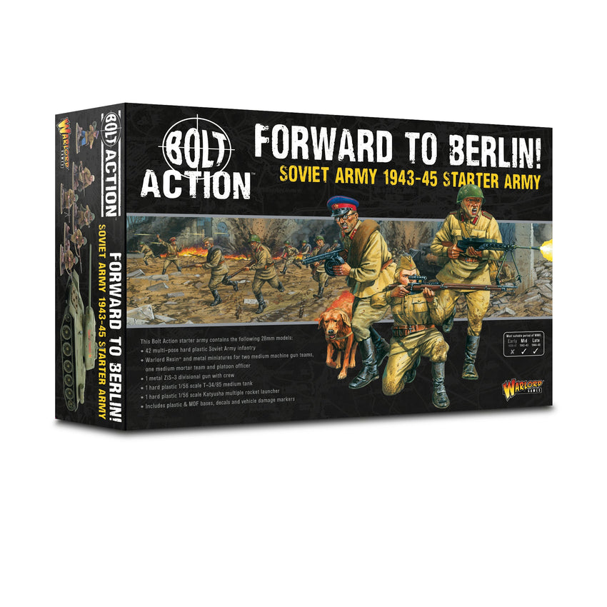 Bolt Action: Forward to Berlin! – Soviet Army 1943-45 Starter Army