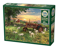 Cobble Hill: Field at Sunrise 1000pc Compact Puzzle