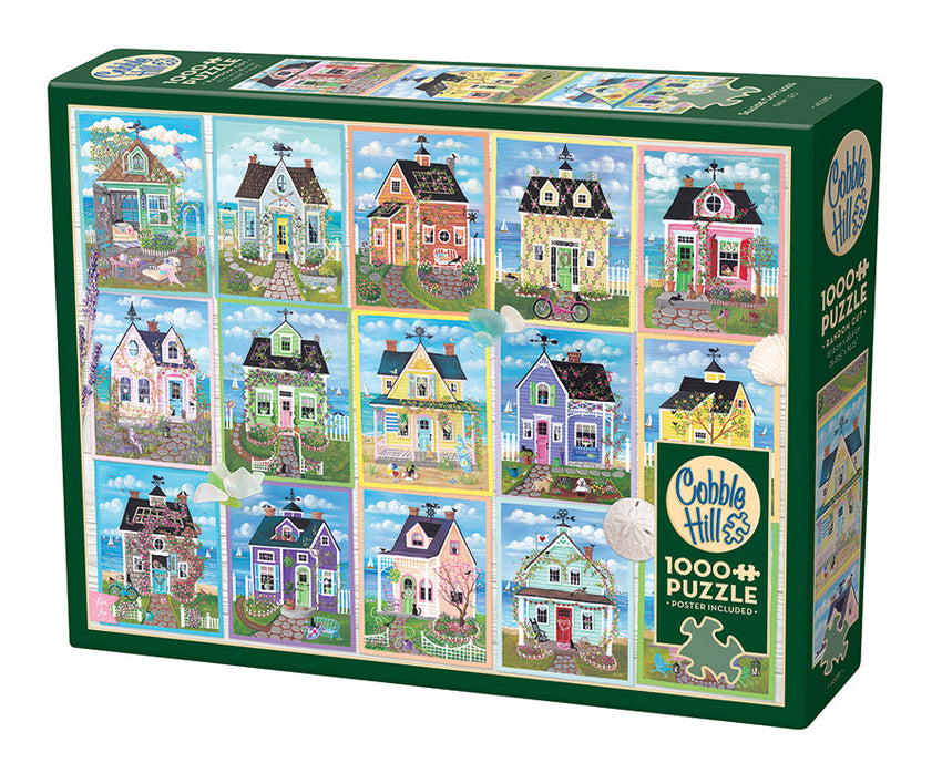 Cobble Hill: Seaside Cottages 1000pc Compact Puzzle