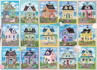 Jigsaw Puzzles, Cobble Hill: Seaside Cottages 1000pc Compact Puzzle