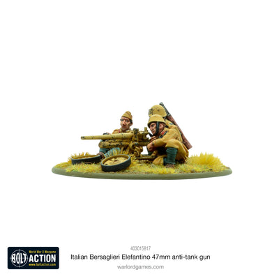 Warlord Games, Bersgalieri Elephanto 47mm at Gun