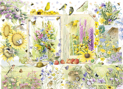 Jigsaw Puzzles, Cobble Hill: Nature Journal – Summer 1000pc Compact Puzzle