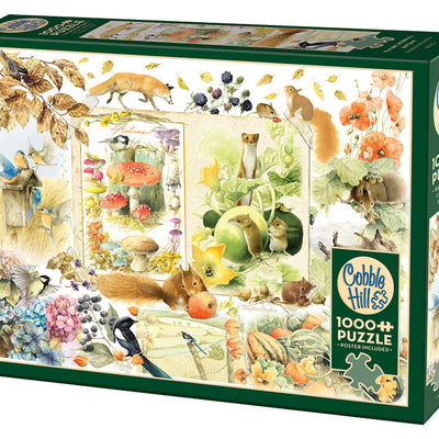 Jigsaw Puzzles, Cobble Hill: Nature Journal – Autumn 1000pc Compact Puzzle