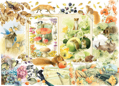 Jigsaw Puzzles, Cobble Hill: Nature Journal – Autumn 1000pc Compact Puzzle
